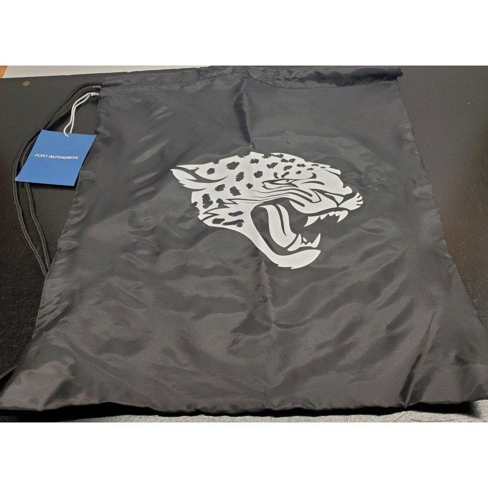 NFL Jacksonville Jaguars Nylon Draw‎ String Bags - 14 x 15.5 Inches